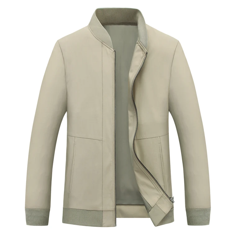 

1808 New Fashion Middle aged man jacket Dad Autumn coat 2018 new middle-aged men's business casual jacket