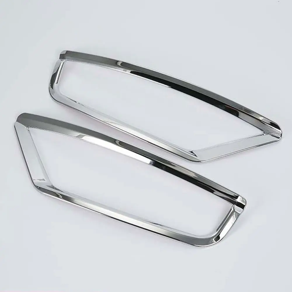 

Chrome ABS Car Rear Tail Fog Lamp Light Cover Trim Frame Molding For Mazda CX-5 2017