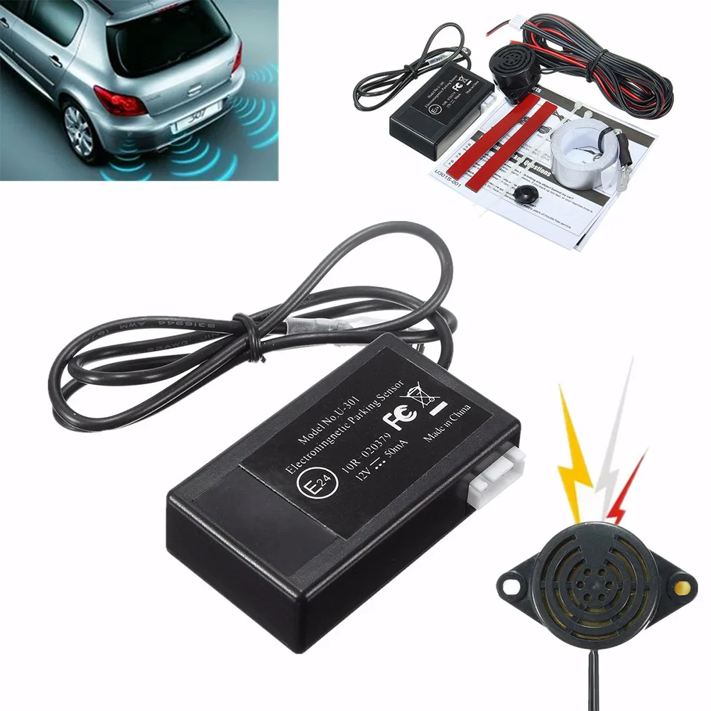 2019 12 В электромагнитный автомобильный парковочный радар заднего хода комплект