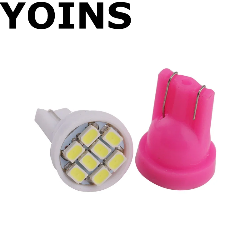 Акция супер яркий светодиод 4x T10 8 1206 3020 Smd светодиоды 8SMD 8Led Автомобильные Led 194 168 192