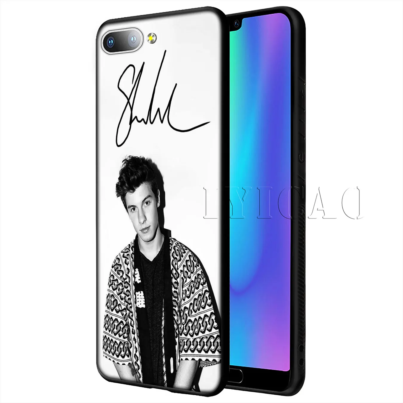 IYICAO Shawn Mendes 98 Soft Case for Huawei P20 Pro P10 P8 P9 P30 Lite Mini 2017 P Smart 2019 Cover |