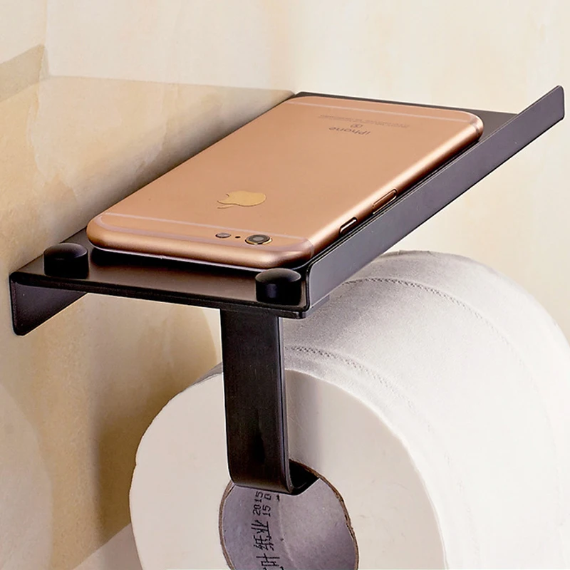 Лаконичный настенный держатель для туалетной бумаги ванной комнаты 4S