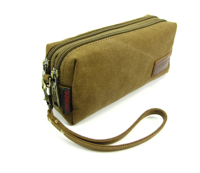 Корейский леди брезент сумочка многофункциональный бумажник | Багаж и сумки