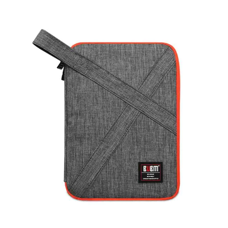 gray M Size Портативный электронный жесткий диск сумка для хранения Органайзер аксессуары для электроники сумка/зарядное устройство чехол M/L Размер 3 цвета - Цвет: gray M Size