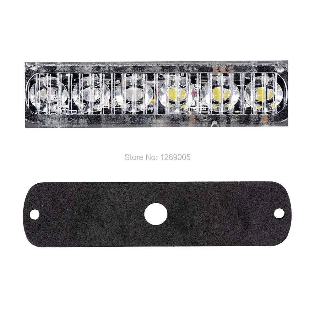 2 шт. белый янтарь автомобиль отряда Техники скорой помощи Внешний Автомобиль для