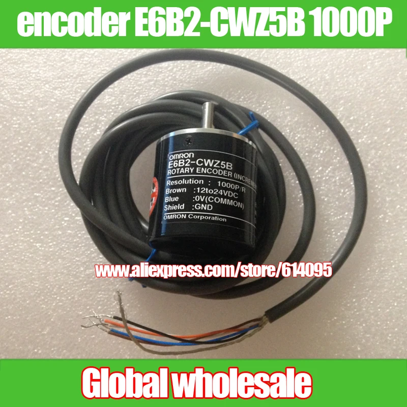Free shipping incremental rotary encoder / E6B2-CWZ5B 1000P/R for Omron optical | Электронные компоненты и