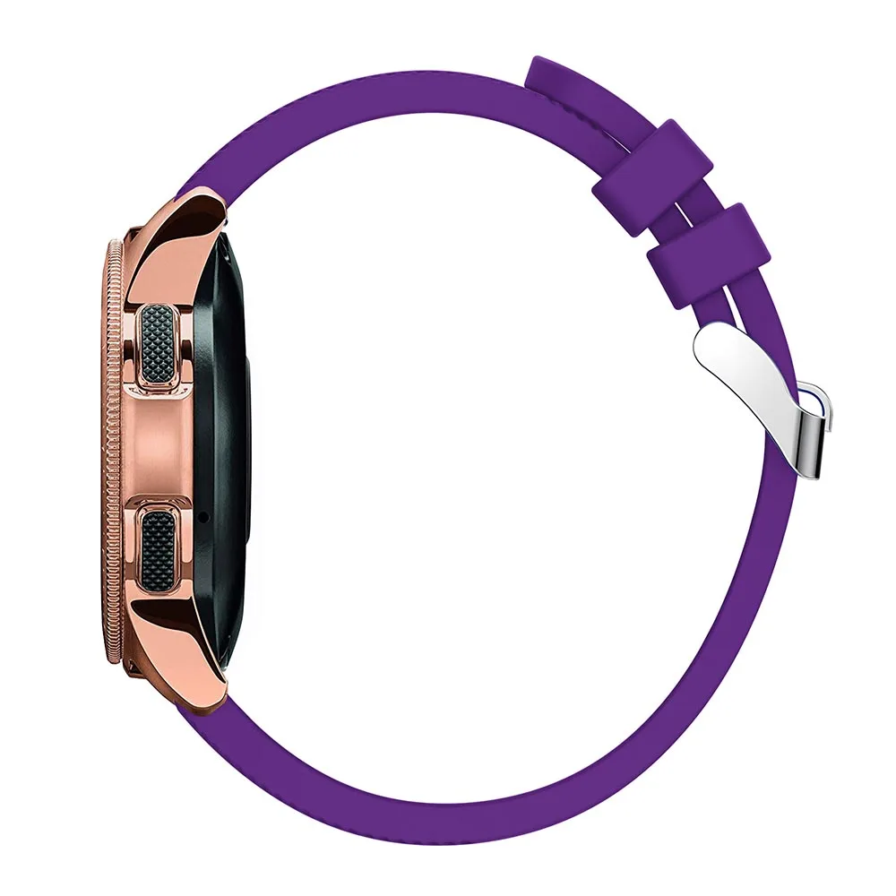 Спортивный силиконовый сменный ремешок для часов samsung Galaxy Watch 42 мм активный SM-R810 наручный ремешок Smartwatch Браслет