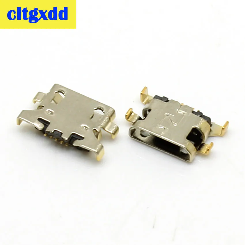 Cltgxdd Micro USB 5pin 1 28 мм без боковых плоских полос боковой разъем для зарядки мобильный