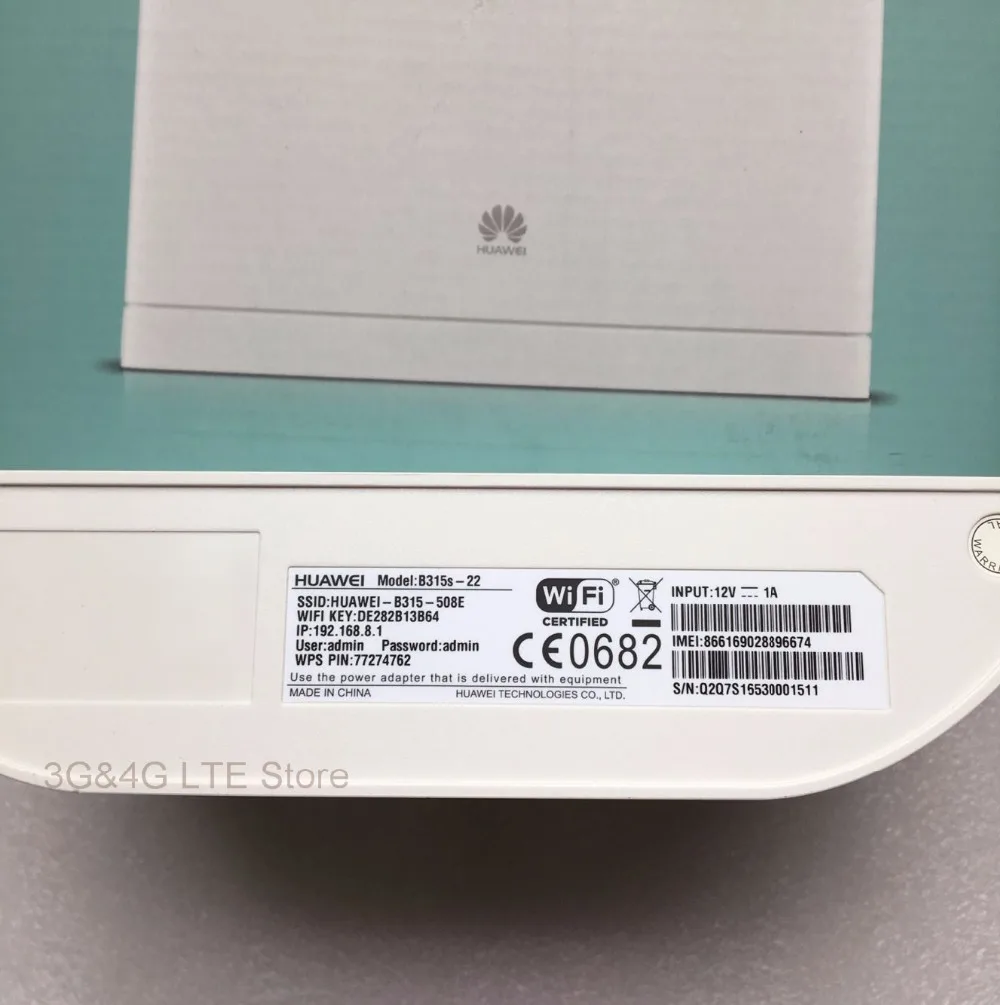 Unlocked Huawei B315s-22 150Mbps CAT4 4G cpe wifi router 3g 4g mifi CPE wireless Router WiFi PK e5186 B593 e5172 b310 | Компьютеры и