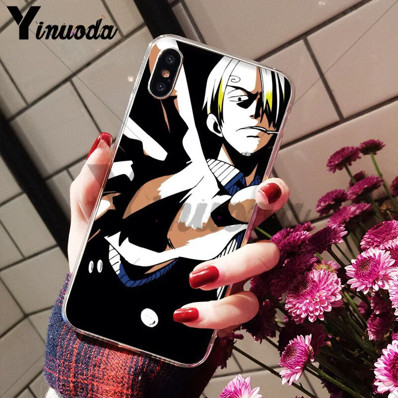 Yinuoda one piece Roronoa Зоро уникальный роскошный силиконовый чехол для телефона для iPhone 8 7 6 6S Plus X XS max 10 5 5S SE XR Coque Shell