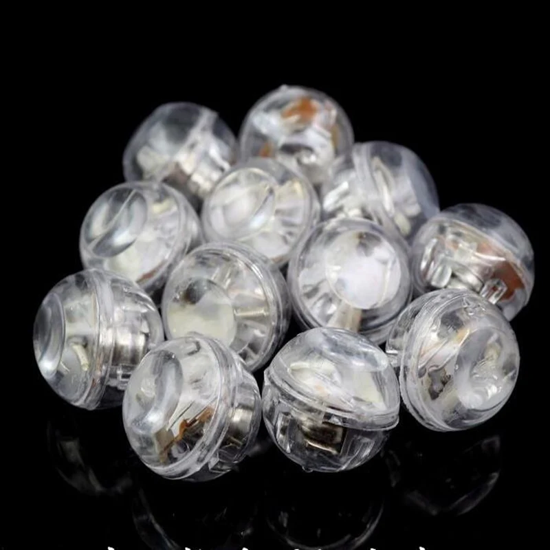10pcs Round RGB Flash Ball Lamps LED Balloon Lights Mini Put in paper Lantern diy lighting accessories | Лампы и освещение