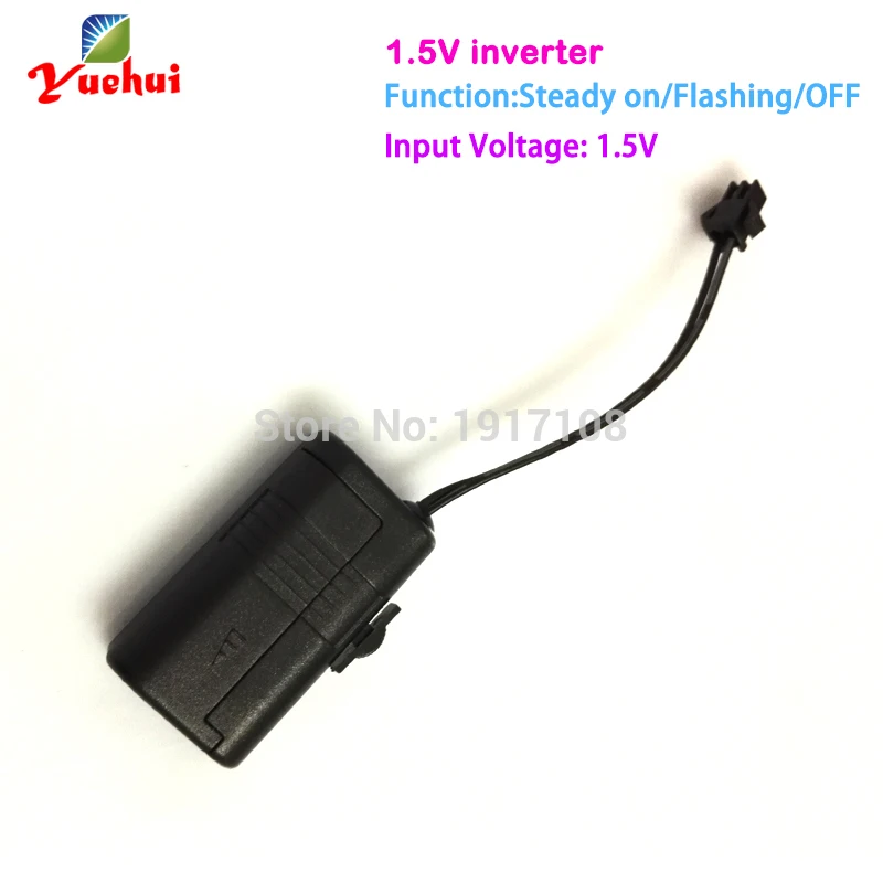 Преобразователь электролюминесцентного провода 1 5 в питание от батарейки ААА 2 м