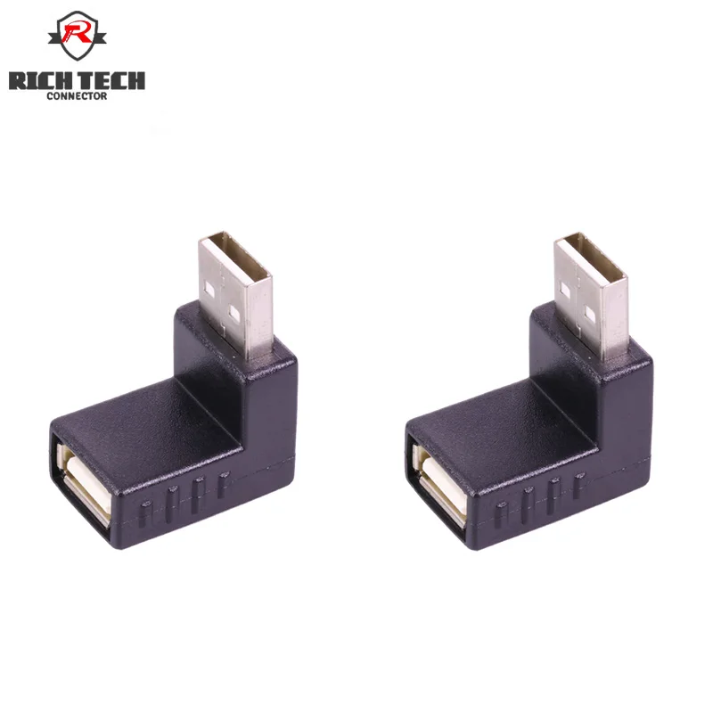 Коннектор USB 2 0 под прямым углом адаптер/конвертер с гнездом на штырь|Соединители|