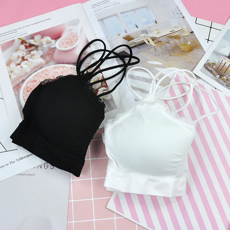 Кружевной тренировочный бюстгальтер для девочек нижнее белье с тонкой чашкой