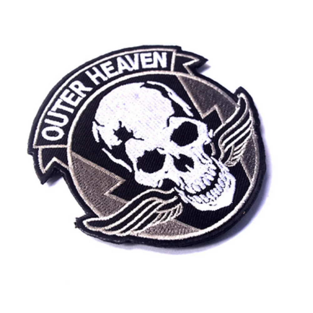 3D заплаты вышивки петля и крюк ранга наклейки внешний патчи с изображением небес