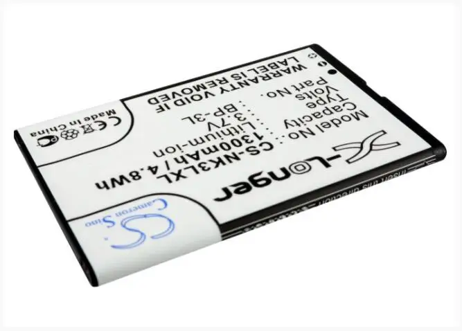 Кэмерон китайско 1300 мАч батарея для MYPHONE 1080 9010 9015TV Halo X BS 04 MP S V NOKIA 303 603 Asha Glory Lumia