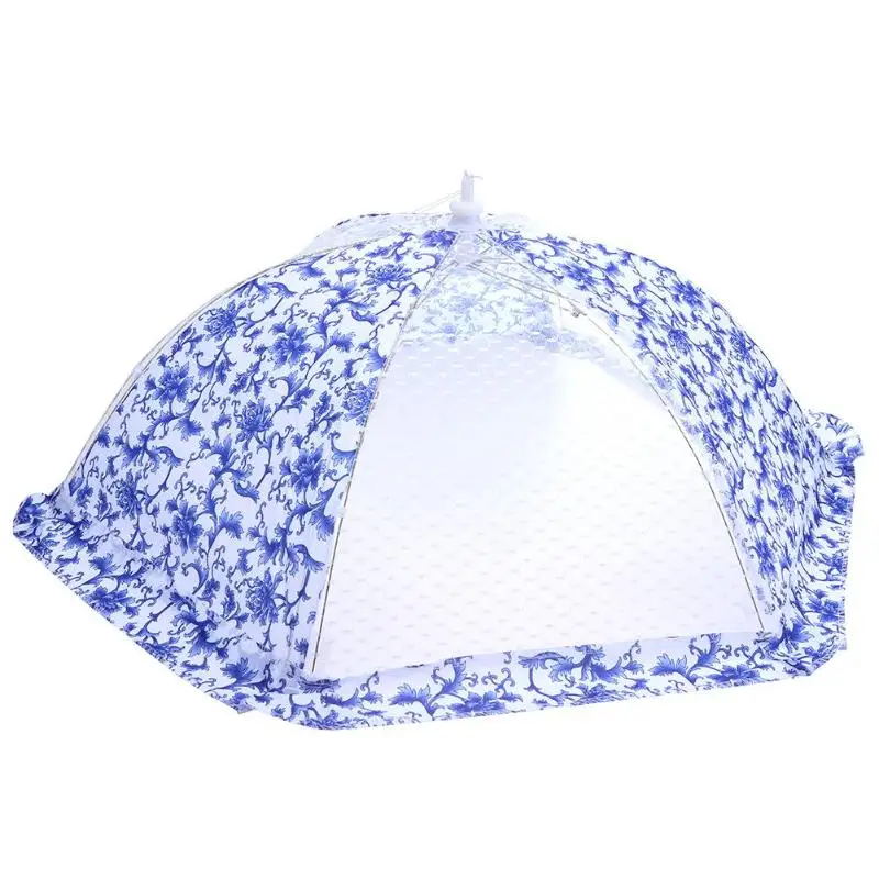 Складной зонт стиль пыленепроницаемый анти мухи комары насекомые Крышка для