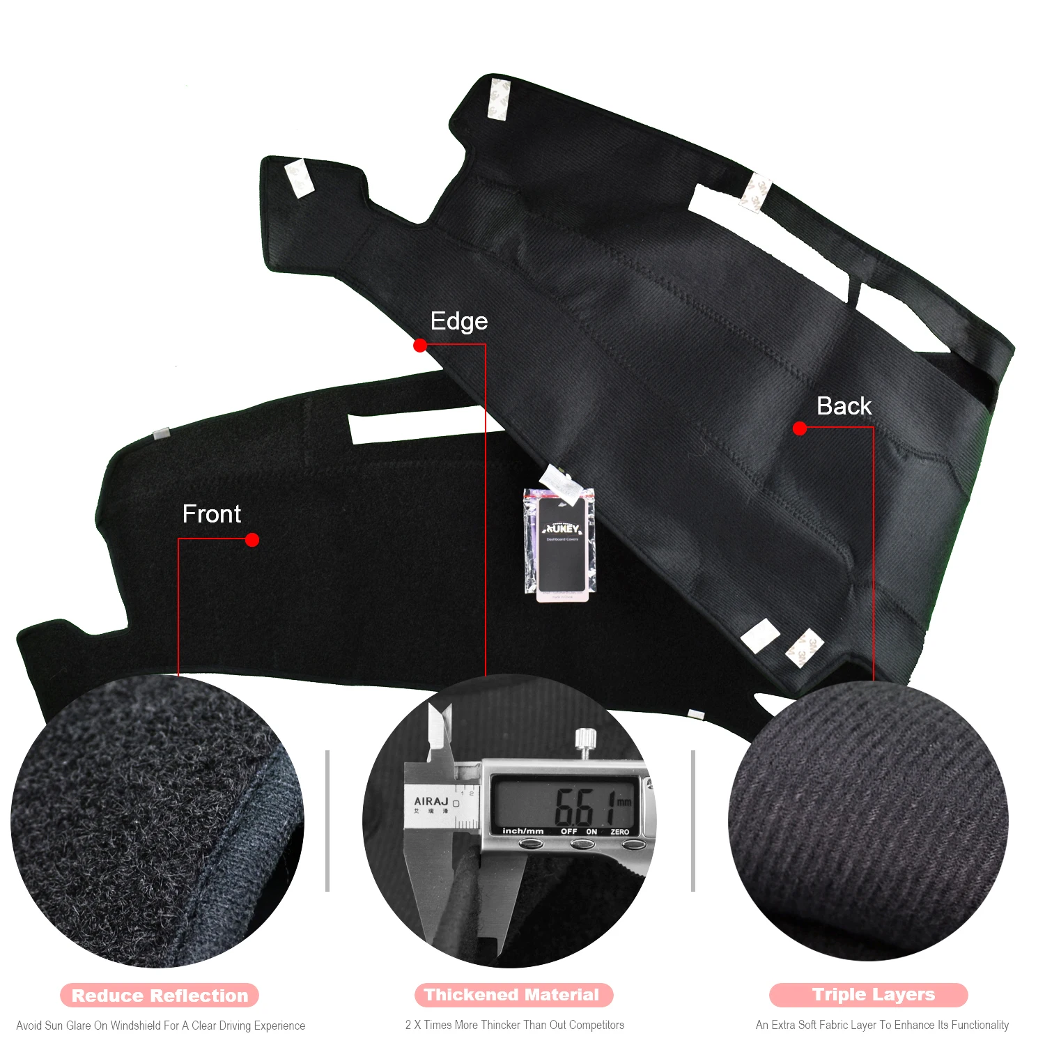 For Ford F150 F250 F350 1992 1993 1994 1995 1996 Dash Mat Dashboard Cover Dashmat Anti-dirty Pad Carpet Guard Car Accessories | Автомобили