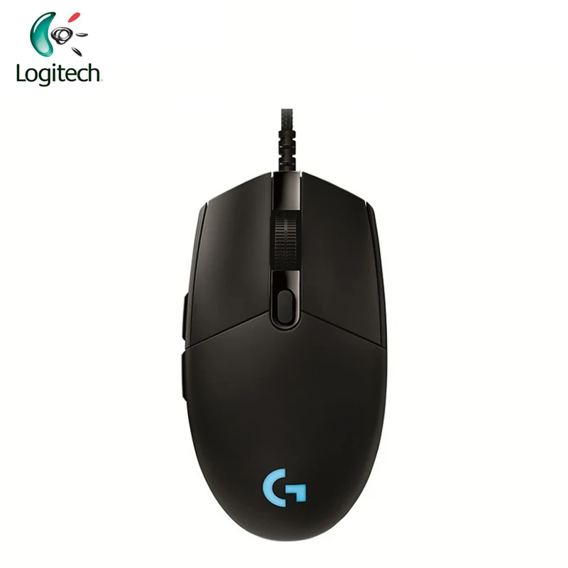 Игровая мышь Logitech G Pro Проводная игровая 12000 точек/дюйм RGB официальная Подлинная USB