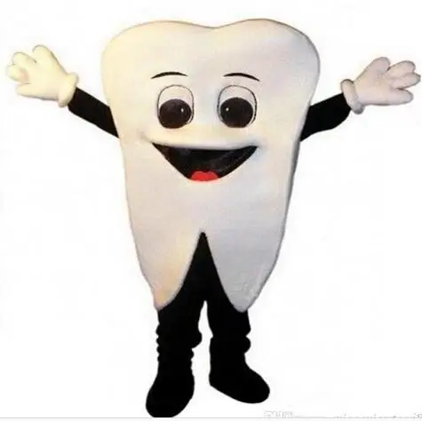 Костюм талисман Best Tooth для Хэллоуина маскарадный костюм бесплатная доставка