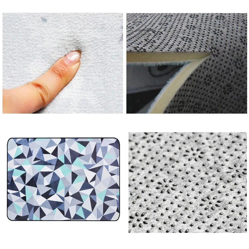 Нескользящие мягкие напольные ковровые покрытия в скандинавском стиле с