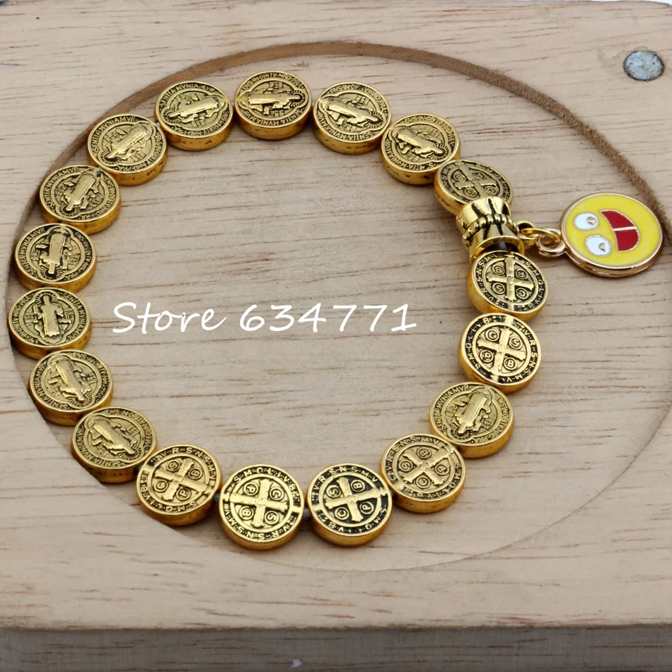 Горячее предложение! Распродажа! 1 шт. Эластичность Браслеты старинный золотой