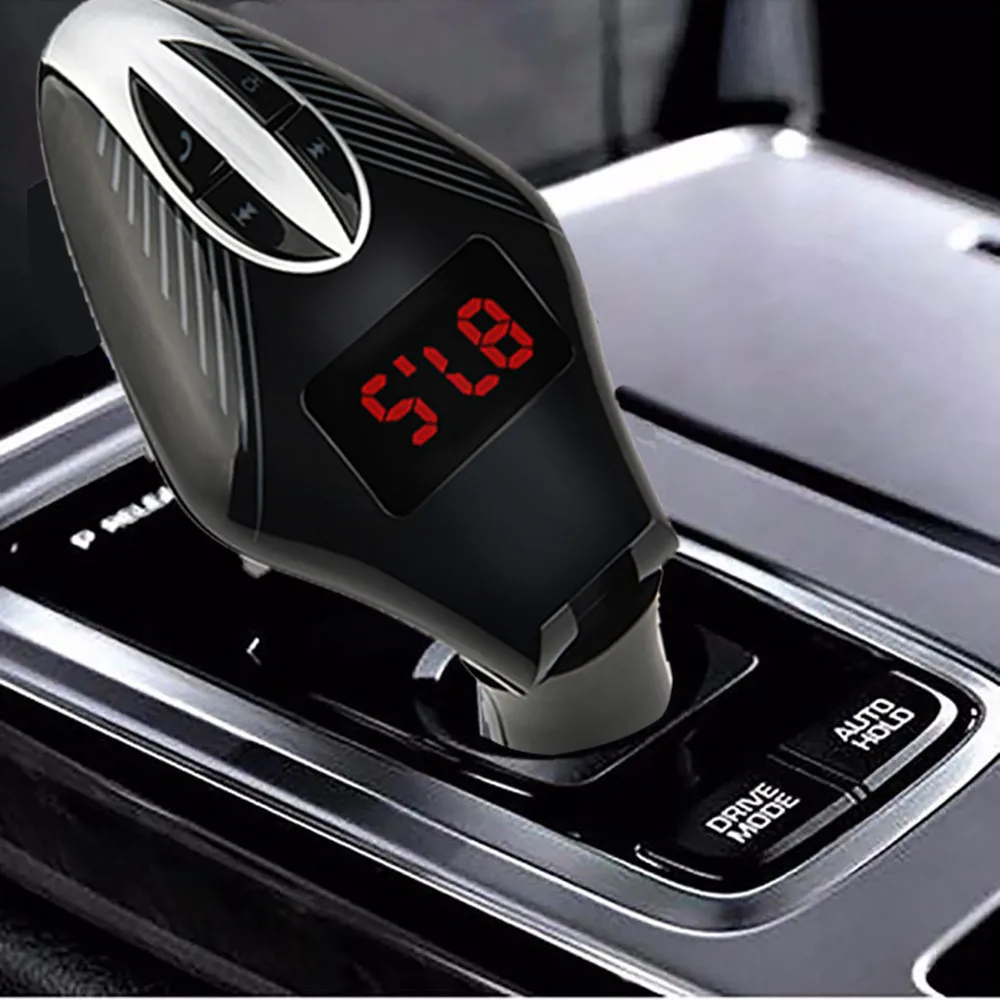 2019 Многофункциональный светодиодный fm передатчик Bluetooth Handsfree беспроводной G7 AUX
