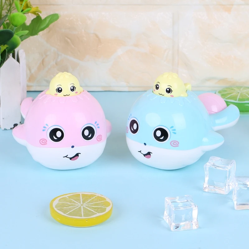Новый милый КИТ Dolphin распылитель для душа игрушка ванной звучащая Debbling детская
