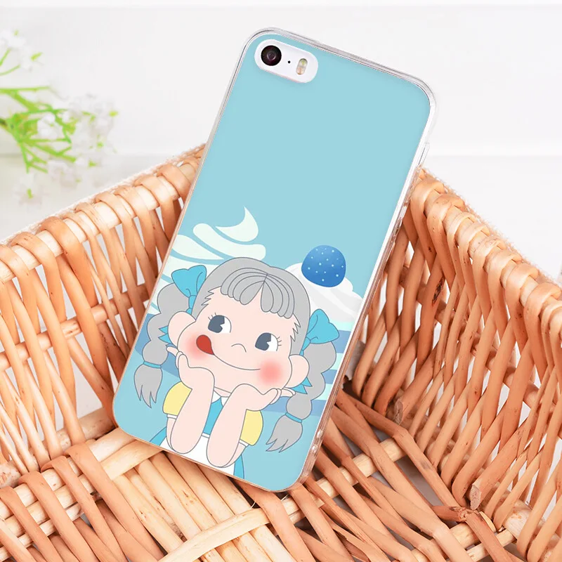 Чехол Fujiya для iphone 13 7 6 X молочный Пеко Чан оболочка чехол телефона 8 6S Plus 10 5