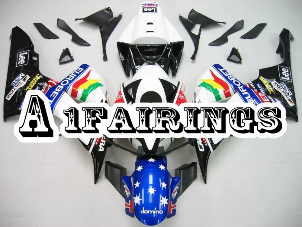 Cowlings для Honda CBR1000RR 2006 2007 ABS пластик впрыска кузова мотоциклетные панели 06 07