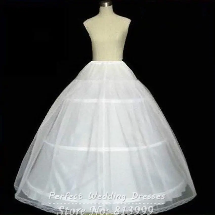 Ruby Bridal 2017 оптовая продажа хит продаж 3 обруча свадебные подъюбники белые дешевые