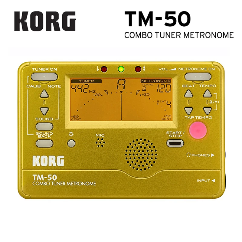 Тюнер KORG TMR50 + Метроном рекордер комбинированный тюнер TM50/Метроном используемый