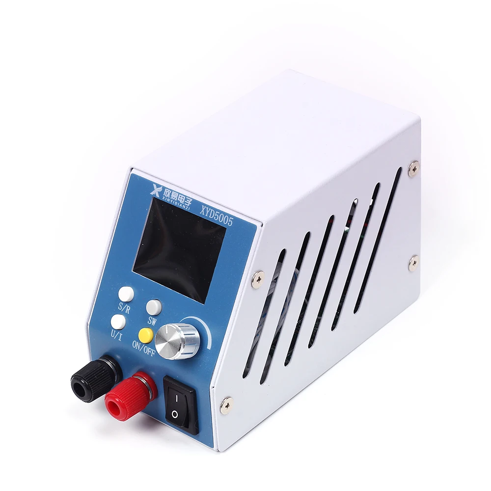 XYD5005 CNC lcd Регулируемый источник питания постоянного тока 5-55 в до 0-50 в 5A понижающий модуль интегрированный амперметр напряжения