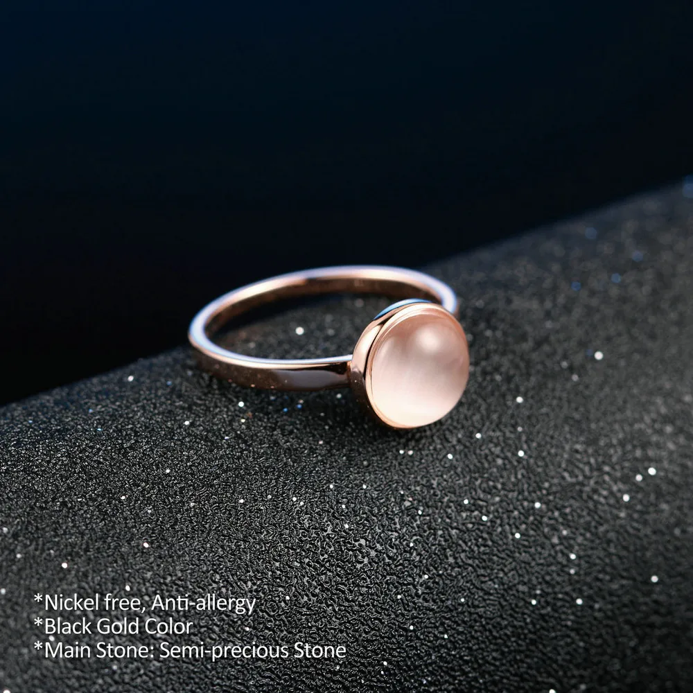 Кольцо с камнем кошачий глаз цвета розового золота|ring rose gold|cat eye stone ringstone ring |
