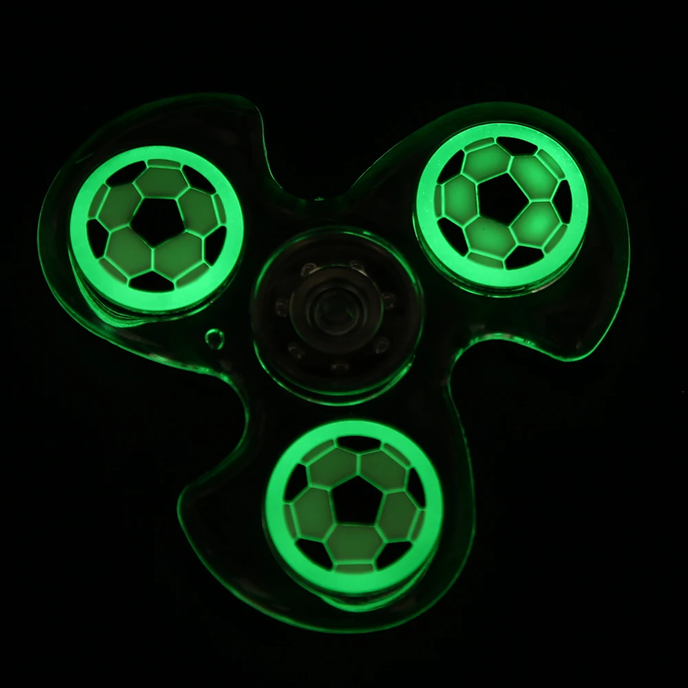 Светящийся фиджет-Спиннер игрушка для декомпрессии Ручной Спиннер в новом стиле