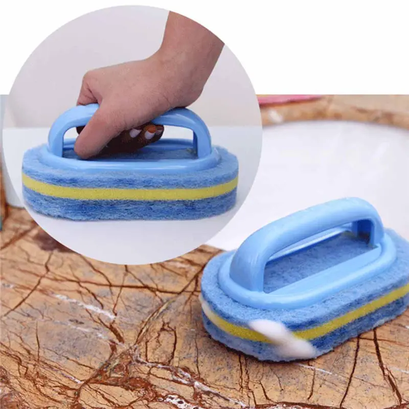 Sponge Handheld Cleaning Brush For Kitchen Bathroom Toilet Wall Floor Windows Cleaner Household Tools Brushes | Дом и сад
