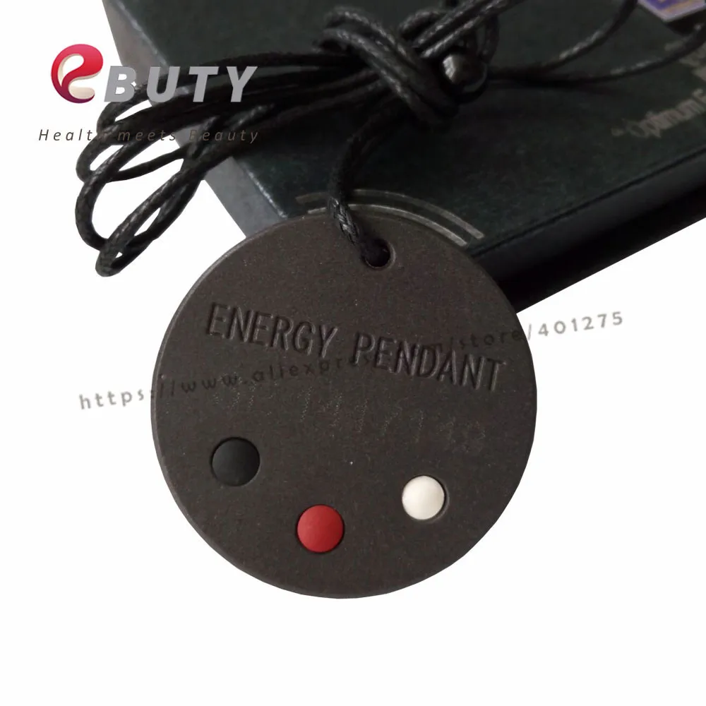 Круглое ожерелье с кулоном из лавы скалярная энергия квантовые ионы карточкой и