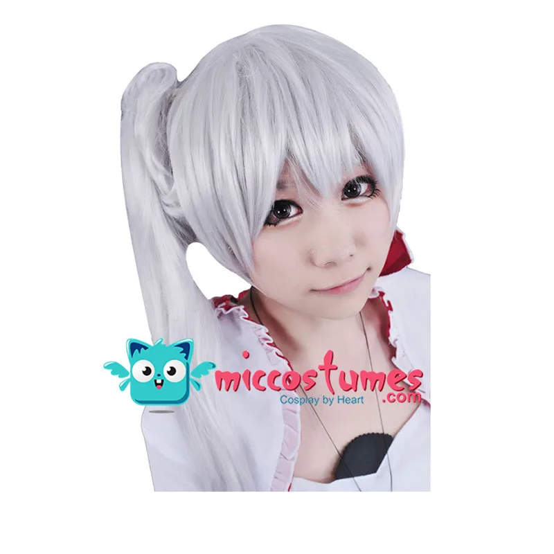 

Synthetic Wig Weiss Schnee White Cosplay Wig Party Wigs Synthetic Hair