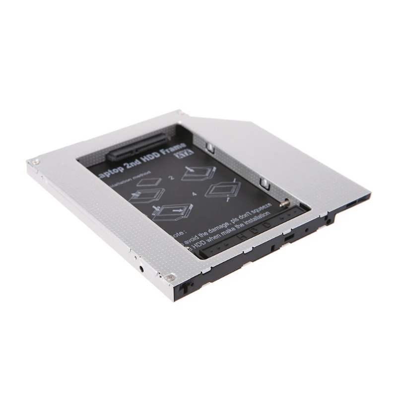Горячий Универсальный 9 5 мм PATA IDE на 2 й SATA HDD жесткий диск модуль Caddy|Компьютерные