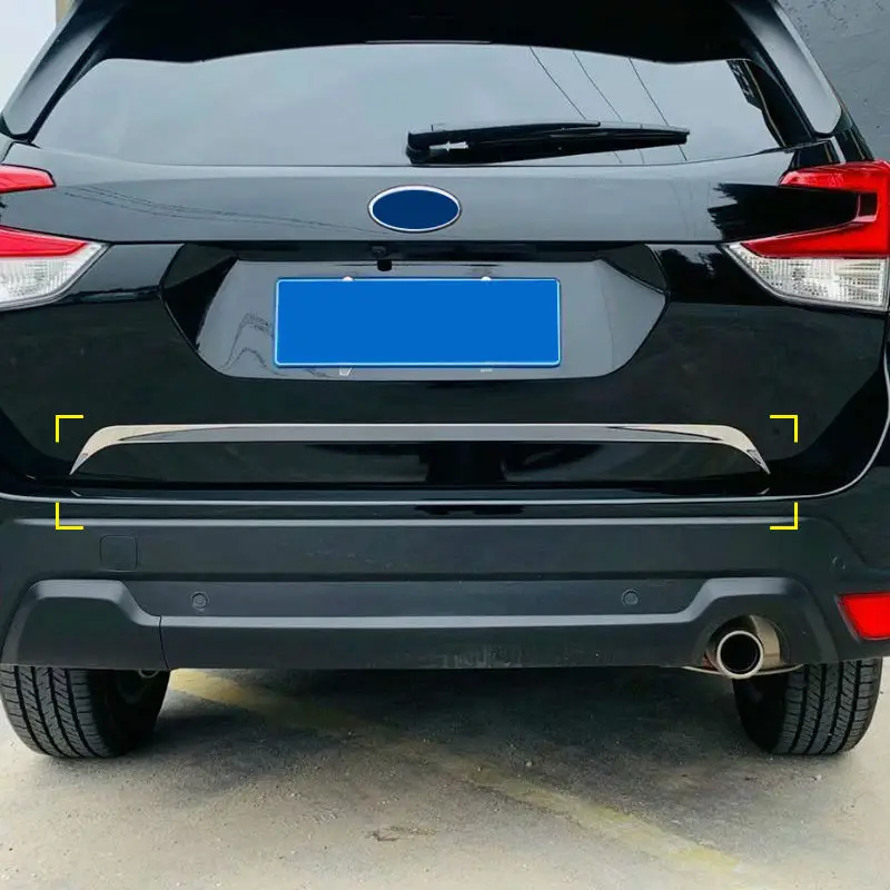 Для Subaru Forester SK 2019 аксессуары для стайлинга автомобиля задняя крышка