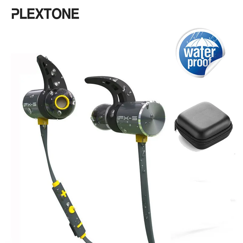 PLEXTONE BX343 беспроводные наушники Bluetooth IPX5 водонепроницаемые Магнитная гарнитура с