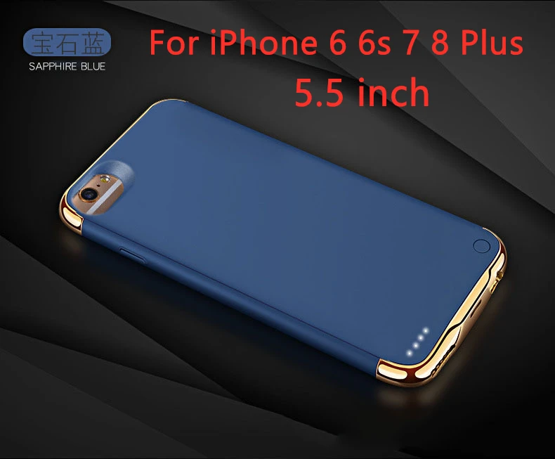3500 mAh/4000 mAh зарядное устройство чехол для iPhone 6 6s 7 8 power Bank ультра тонкий внешний резервный аккумулятор для iPhone 6 6s 7 8 Plus - Цвет: For 6 6s 7 8 Plus