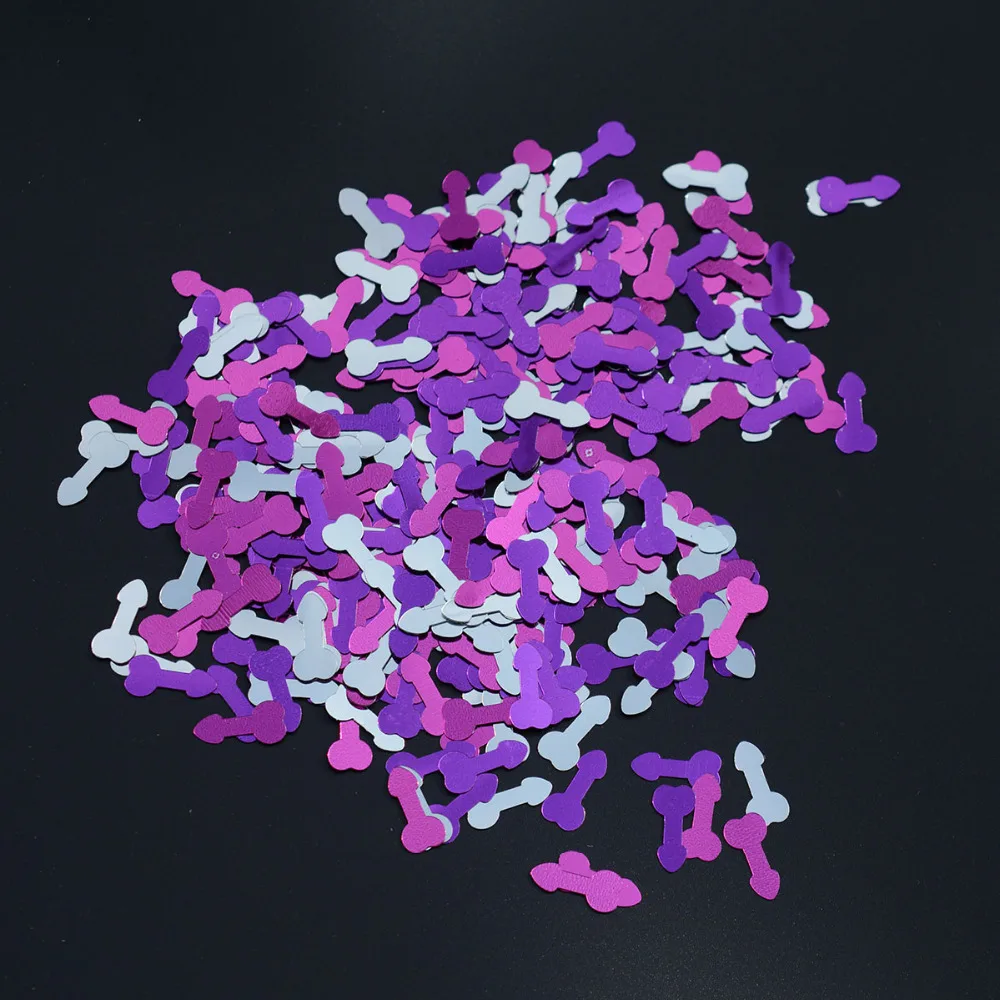 Смешанные цвета в форме пениса и сердца с блестками для свадьбы взрослых | Дом сад