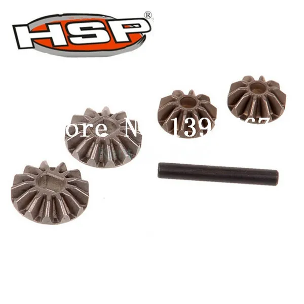 1 Набор HSP 02066 Diff. Шестерни + конические шестерни штифт RC 1/10 полноприводный
