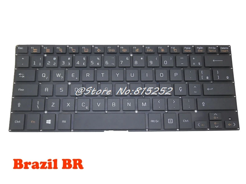 Клавиатура для LG 13U360 AEW73669813 AEW73669811 BR Brazil AEW73669804 M15C26E0-1611 161R Испания SP Корея KR AEW73669803