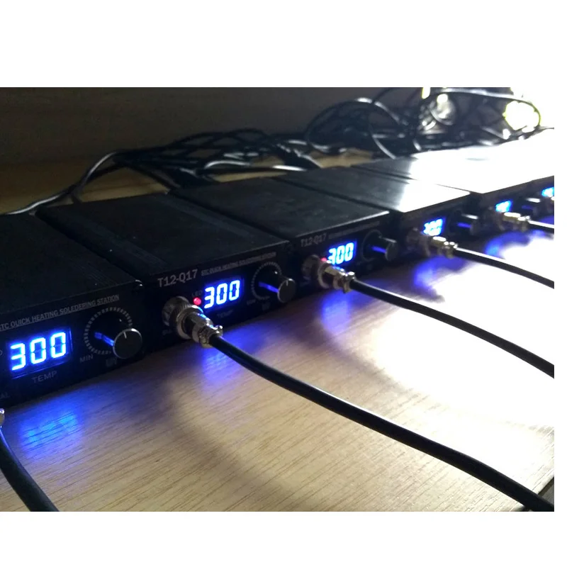 QUICKO T12 СВЕТОДИОДНЫЙ Цифровой паяльник для подключения к электронная сварка