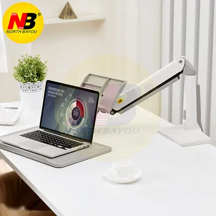 

NB FB17 Full Motion Sit Stand Laptop Support Foldable Gas Spring Arm 11-17 inch Laptop Holder Notebook Stand Keyboard Tray Mount