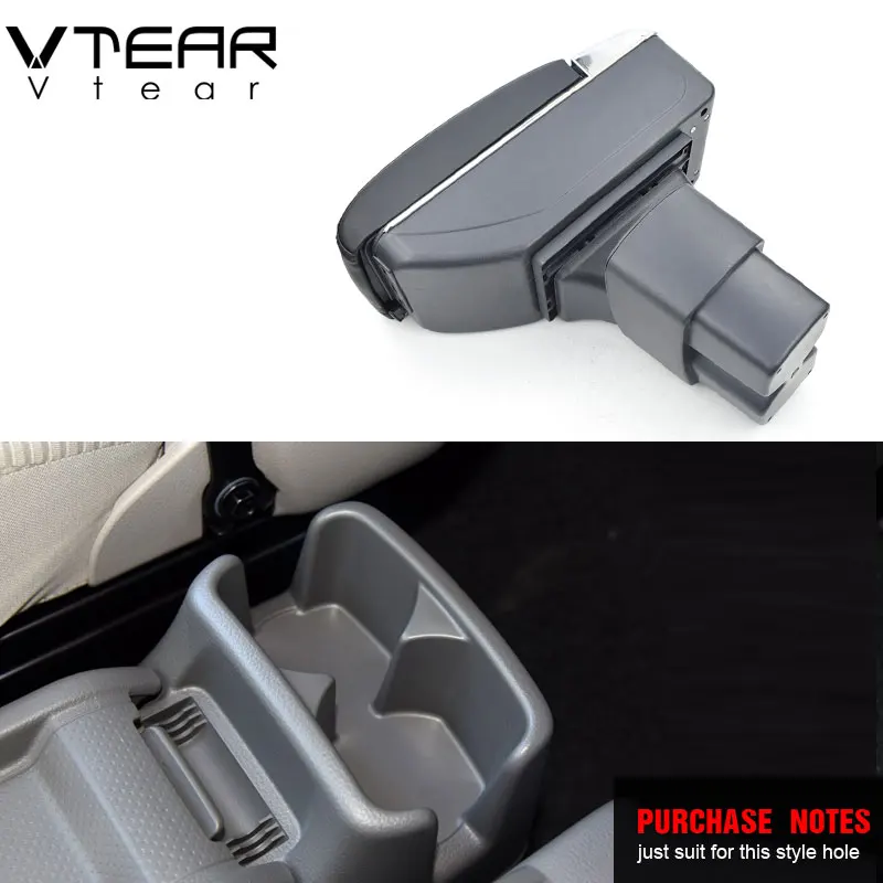 Vtear для Nissan NV200 подлокотник usb зарядный интерфейс повышает Автомобильная Центральная коробка для хранения Подстаканник Пепельница аксессуары часть 10-17