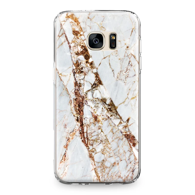 Для Samsung Galaxy J3 J5 J7 A3 A5 A8 2015 2016 2017 2018 силиконовый чехол Flow Line мрамор гранит мягкое