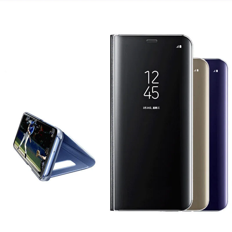 S-guard для Huawei P10 плюс зеркало флип чехол Коврики 9 Pro Чехол Smart View Обложка 10 10pro Case |